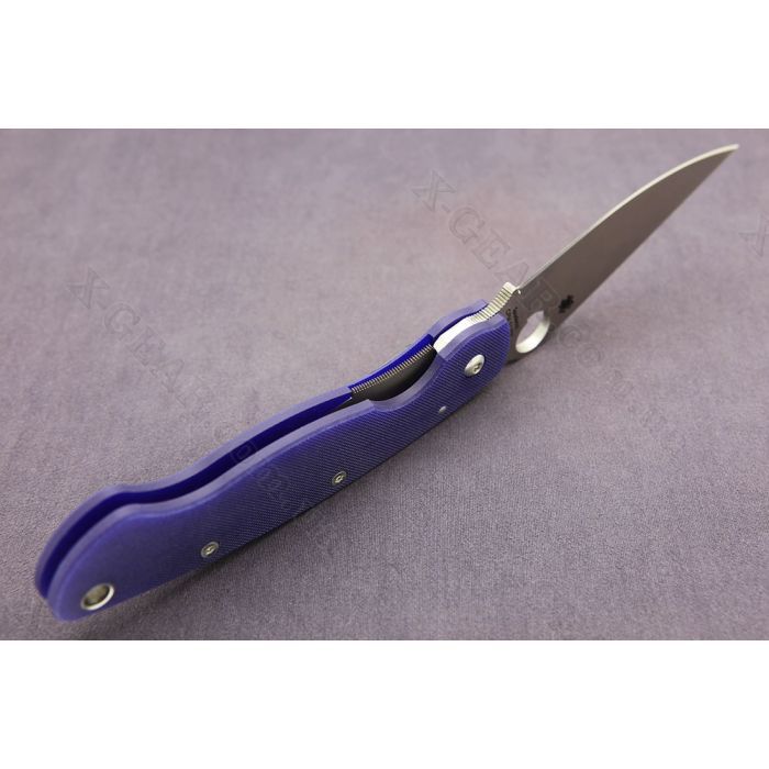 Ніж Spyderco Military, S110V, синий (C36GPDBL) зображення 5