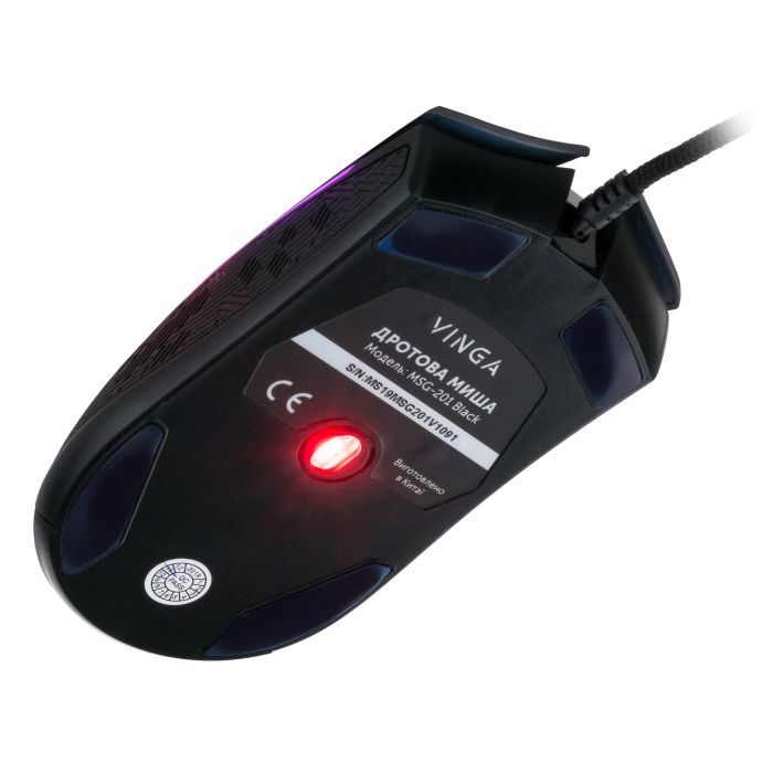 Мышка Vinga MSG-201 Black изображение 8