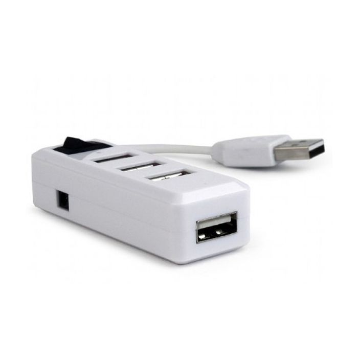 Концентратор 4 port USB 2.0 Gembird (UHB-U2P4-21)