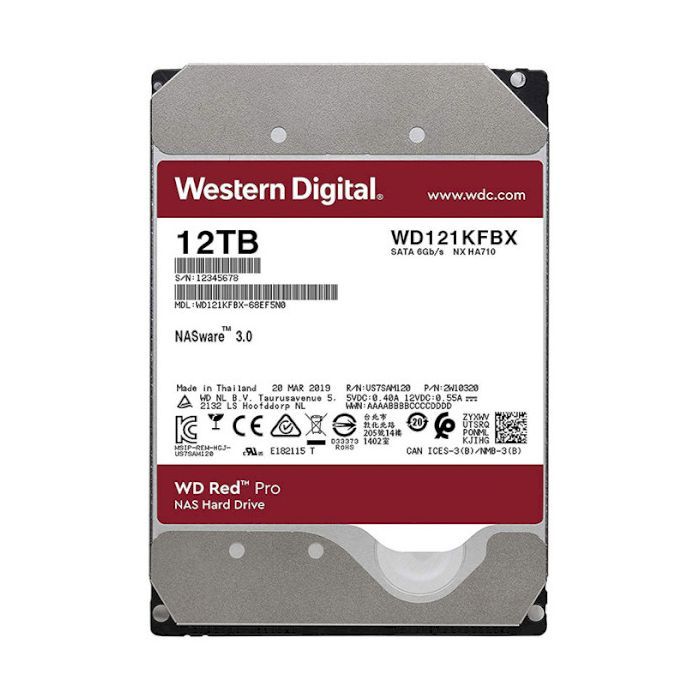 Жесткий диск 3.5" 12TB WD (WD121KFBX)