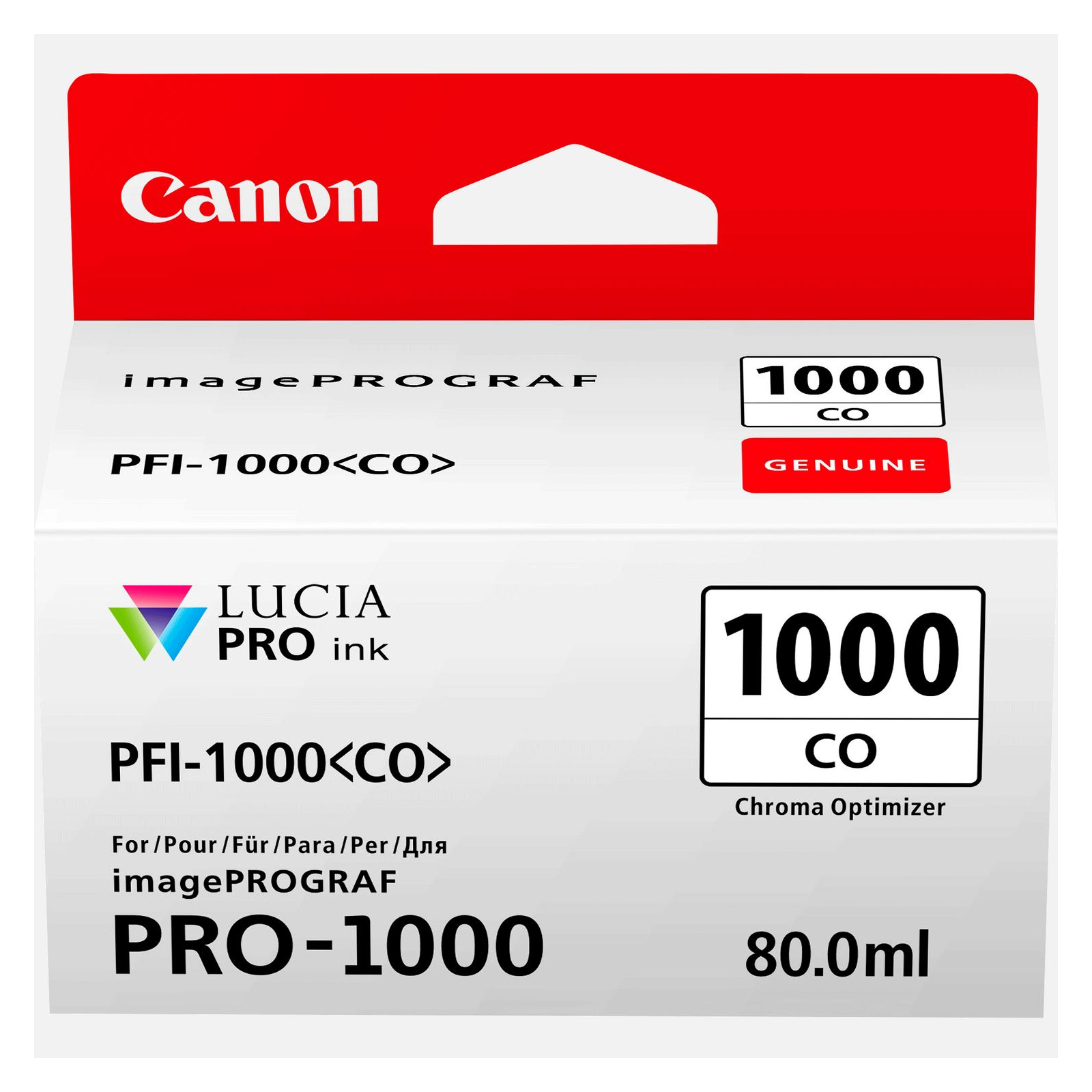 Картридж Canon PFI-1000CO (Chroma Optimizer) (0556C001)