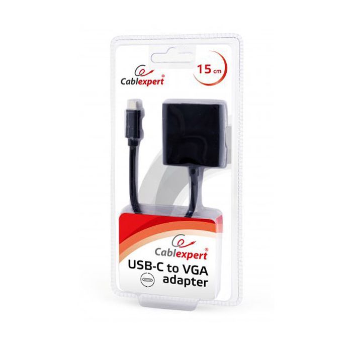 Переходник Type-C to VGA Cablexpert (AB-CM-VGAF-01) изображение 2
