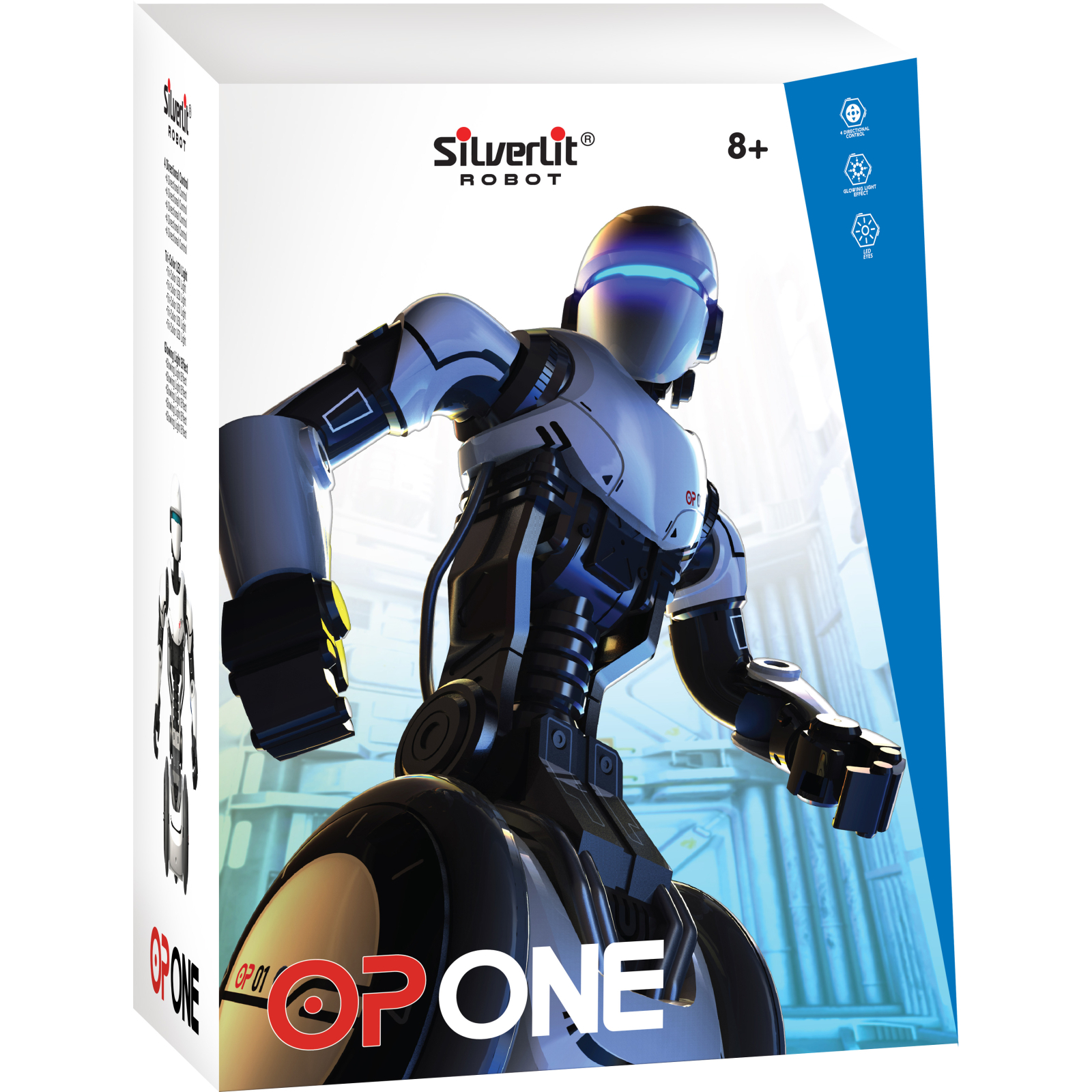 Интерактивная игрушка Silverlit Робот-андроид Silverlit O.P. One (88550) изображение 6