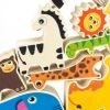 Развивающая игрушка Quokka Балансир Дикие животные (QUOKA003BT) изображение 5