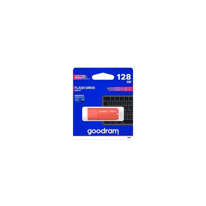 USB флеш накопитель Goodram 16GB UME3 Orange USB 3.0 (UME3-0160O0R11) изображение 3