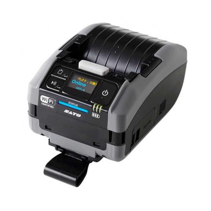 Принтер этикеток Sato PW208NX портативний, USB, Bluetooth, WLAN, Dispenser (WWPW2308G)