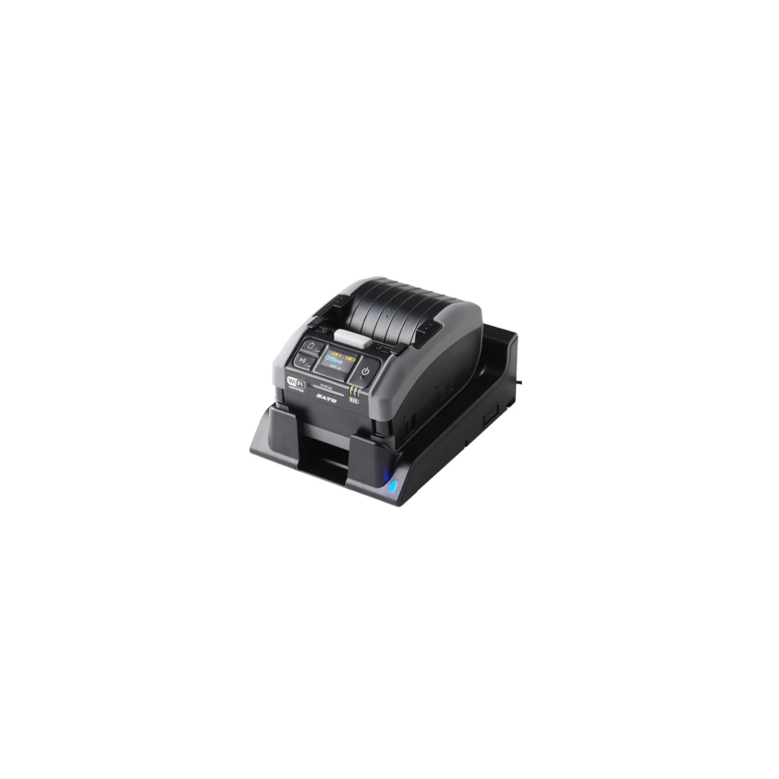 Принтер етикеток Sato PW208NX портативний, USB, Bluetooth, WLAN, Dispenser (WWPW2308G) зображення 2