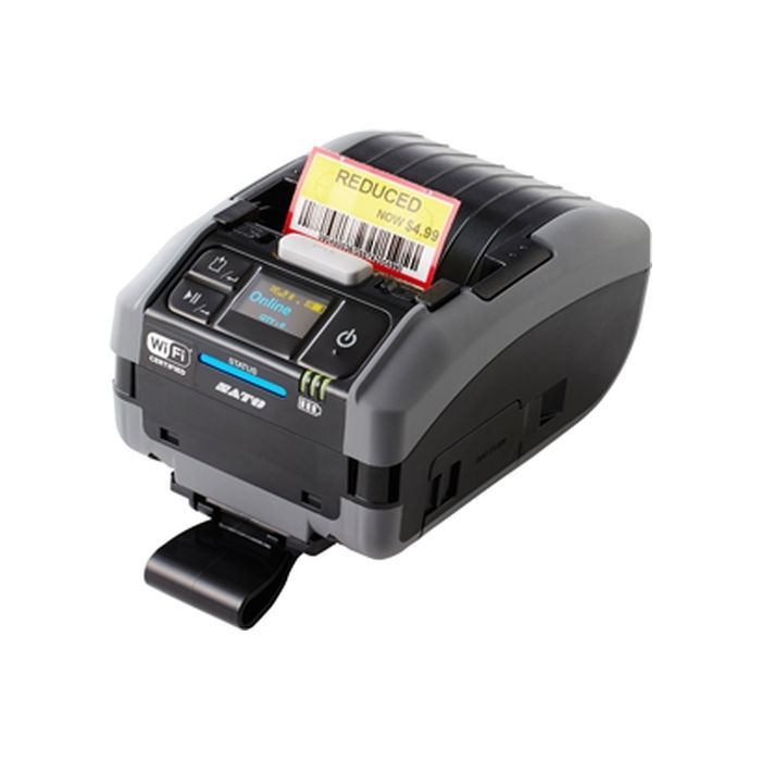 Принтер этикеток Sato PW208NX портативний, USB, Bluetooth, WLAN, Dispenser (WWPW2308G) изображение 3