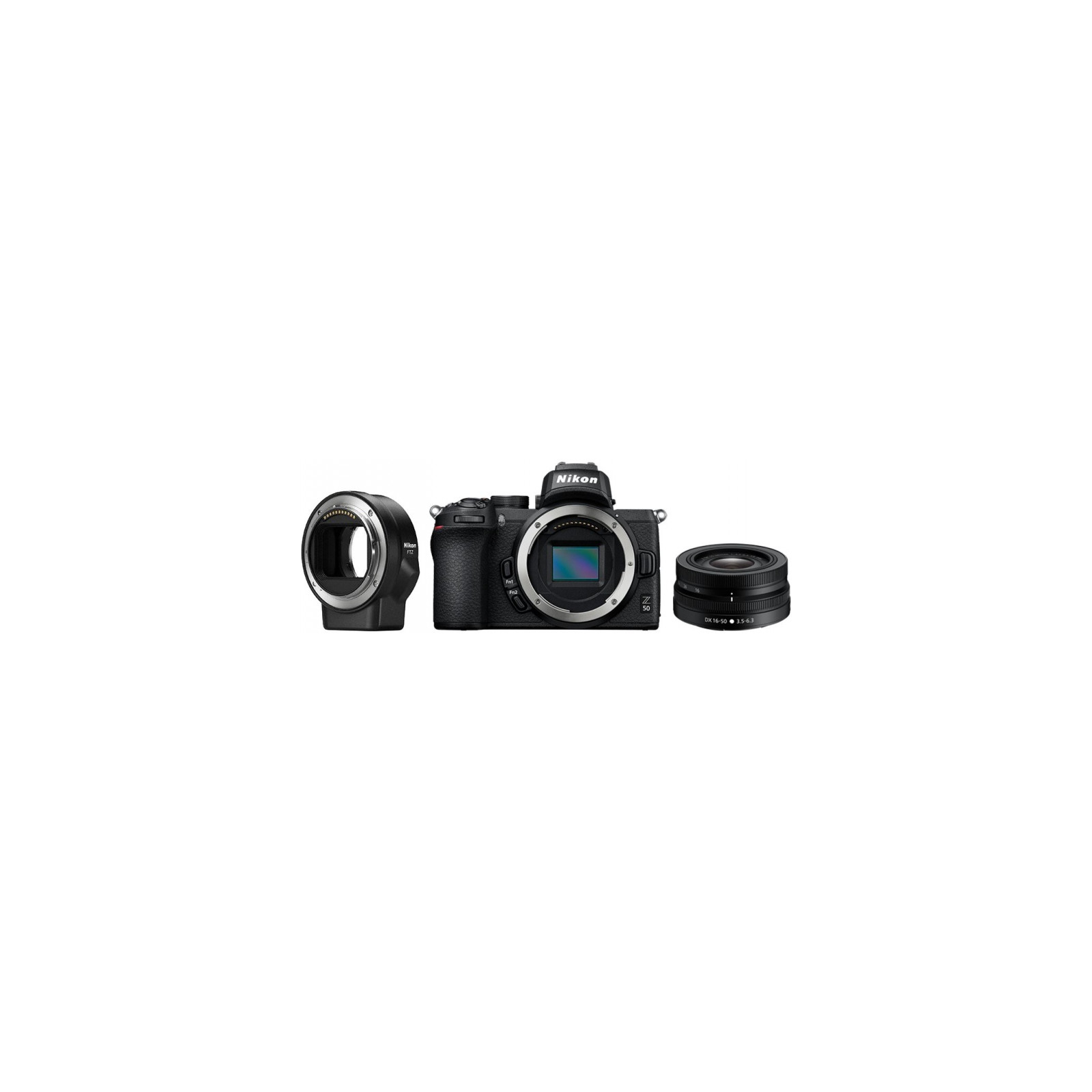 Цифровой фотоаппарат Nikon Z50 + 16-50mm VR + FTZ (VOA050K004)