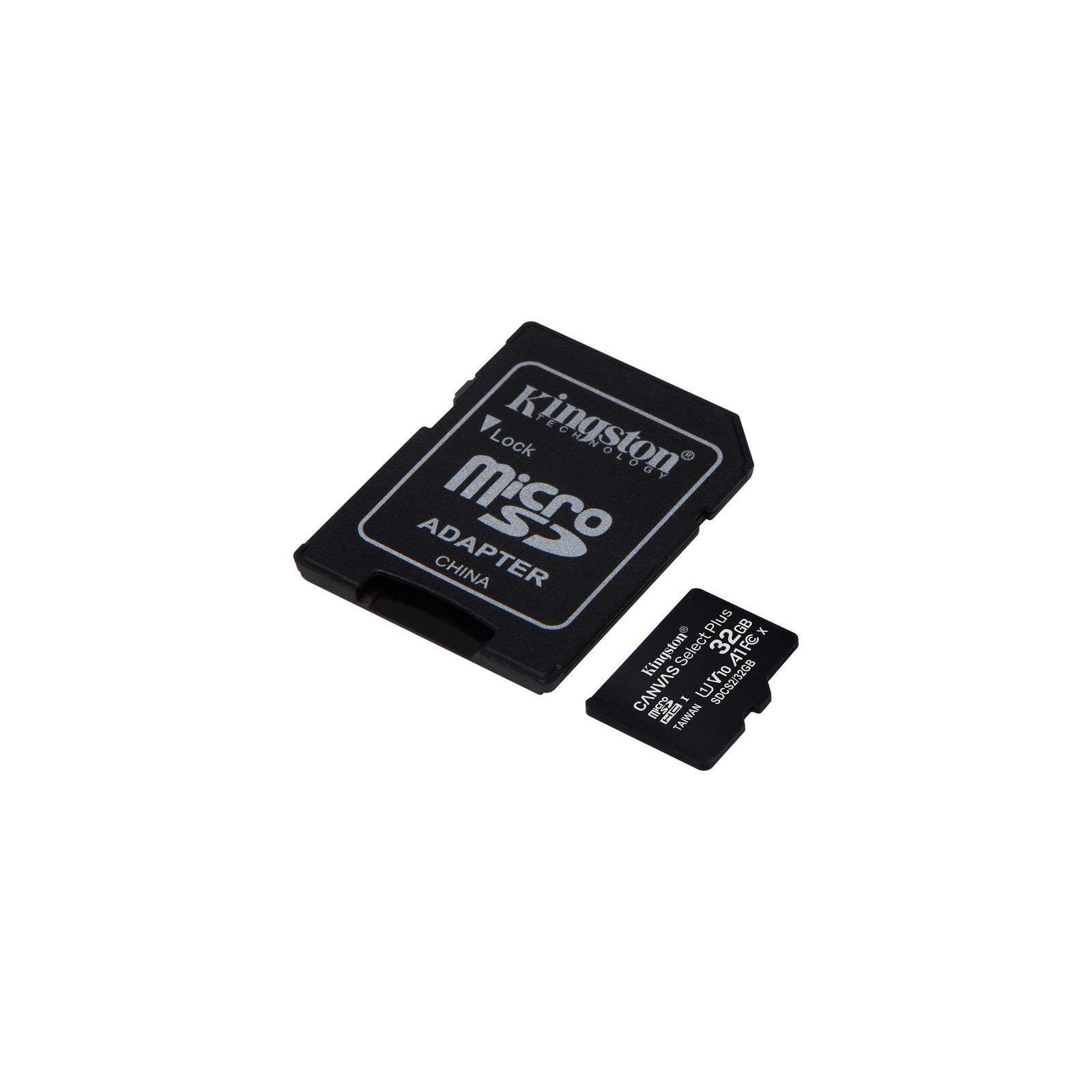 Карта пам'яті Kingston 2x32GB microSD class 10 U1 V10 A1 Canvas Select Plus (SDCS2/32GB-2P1A) зображення 2