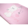 Дитяча ковдра Breeze з ведмедиком (64291-pink) зображення 3