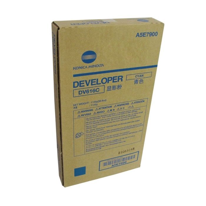 Девелопер Konica Minolta DV-616C Cyan, для C1085ser. C6085ser. (A5E7900)