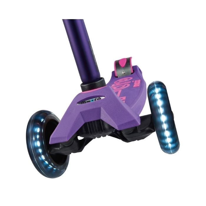 Самокат Micro Maxi Deluxe Pink LED (MMD077) изображение 3