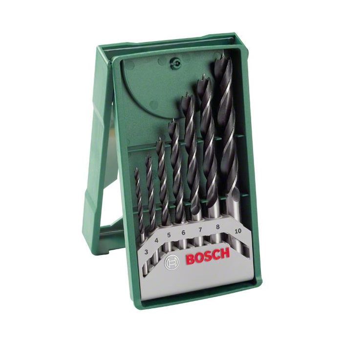 Набор сверл Bosch по дереву Mini-X-Line 7 шт (2.607.019.580)