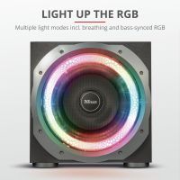 Акустическая система Trust GXT 698 Torro RGB-Illuminated Black (23059) изображение 8