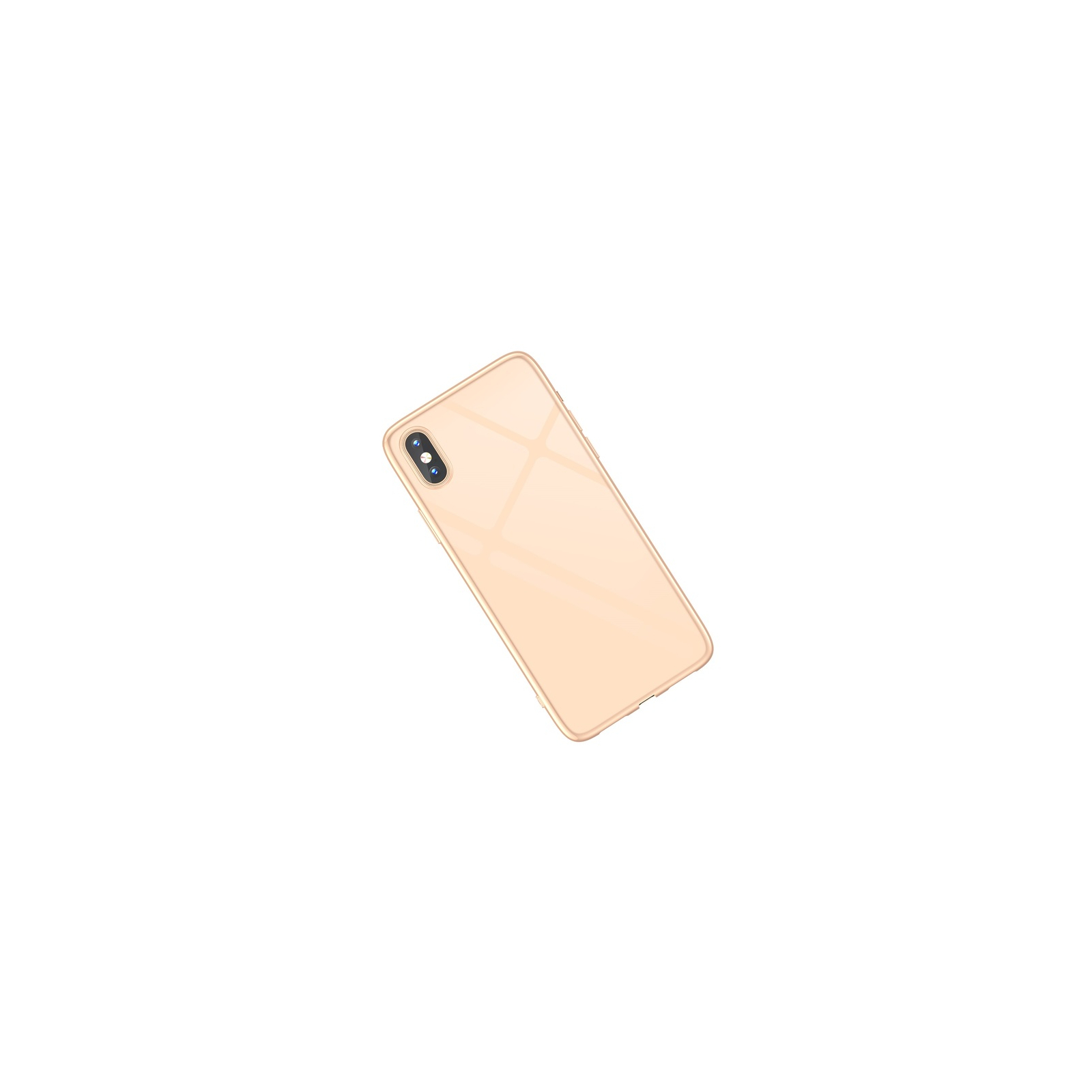 Чохол до мобільного телефона T-Phox iPhone Xs 5.8 - Crystal (Gold) (6970225138175) зображення 3