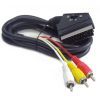 Кабель мультимедийный RCA - SCART, 1.8 m Cablexpert (CCV-519-001)