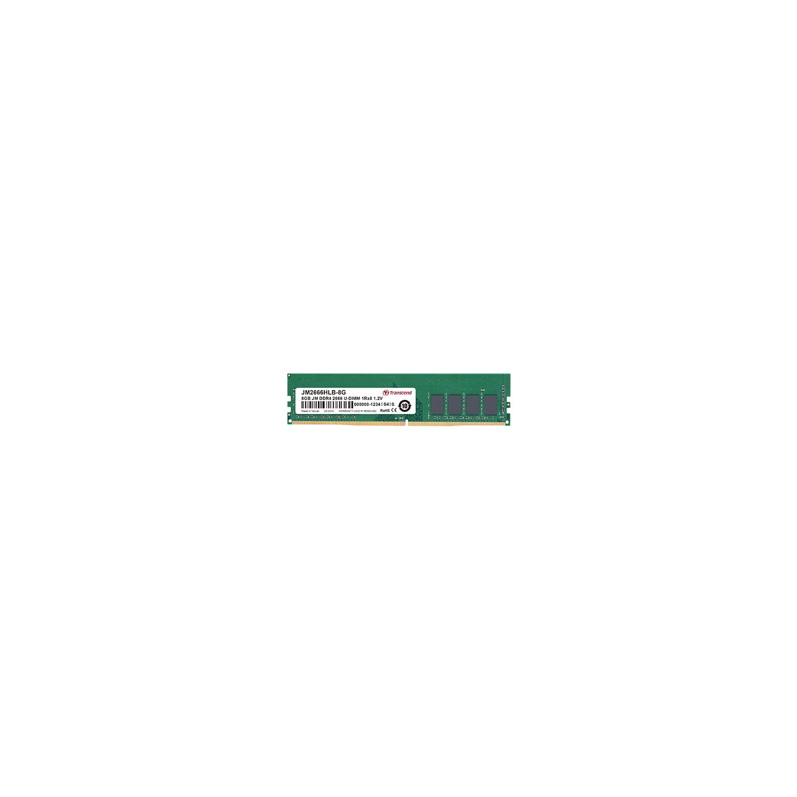 Модуль памяти для компьютера DDR4 16GB 2666 MHz Transcend (JM2666HLE-16G)