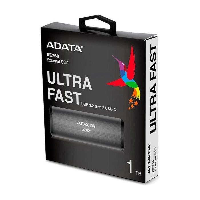 Накопичувач SSD USB 3.2 256GB ADATA (ASE760-256GU32G2-CTI) зображення 6