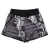 Шорти дитячі Monili з написами (9107-128G-black)