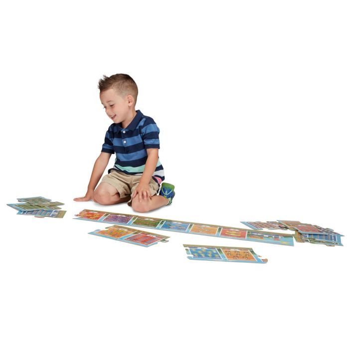 Пазл Melissa&Doug Мега "Номера вагонов", 20 элементов (MD31000) изображение 3