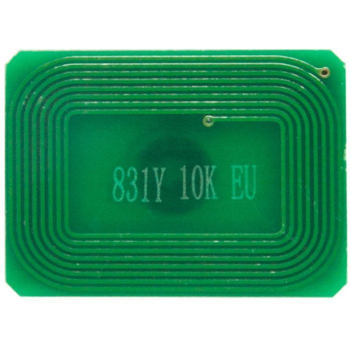 Чип для картриджа OKI C811/831/841, 10K Yellow BASF (BASF-CH-44844505) изображение 2