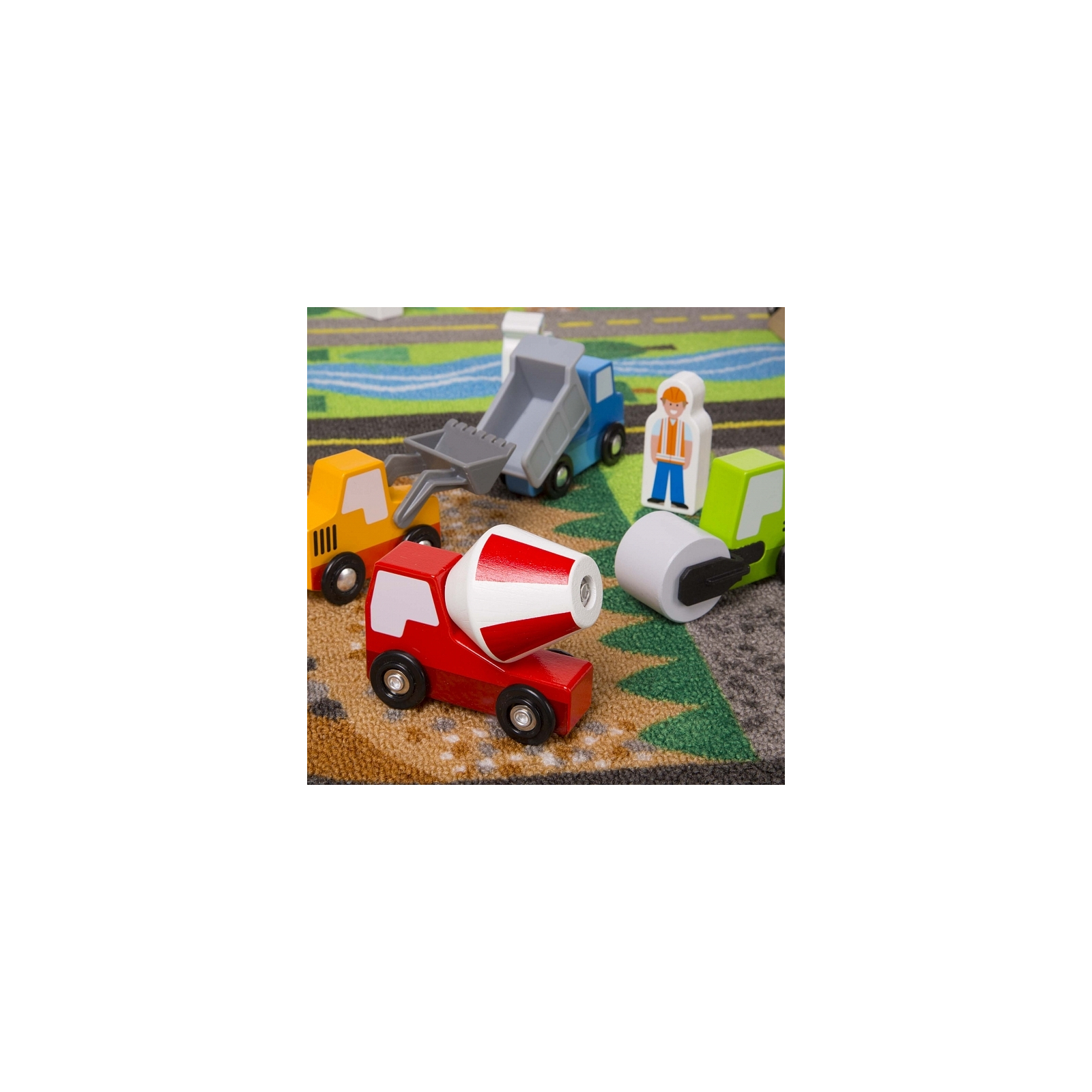 Детский коврик Melissa&Doug Мега-набор Коврик с игрушками (MD5195) изображение 5