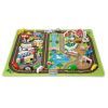 Дитячий килимок Melissa&Doug Дорожній килимок / дерев'яні іграшки (MD5195)