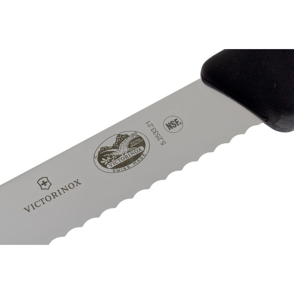 Кухонный нож Victorinox Fibrox Bread Knife 21 см Black (5.2533.21) изображение 3