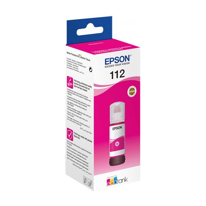 Контейнер с чернилами Epson 112 EcoTank Pigment Magent ink (C13T06C34A)