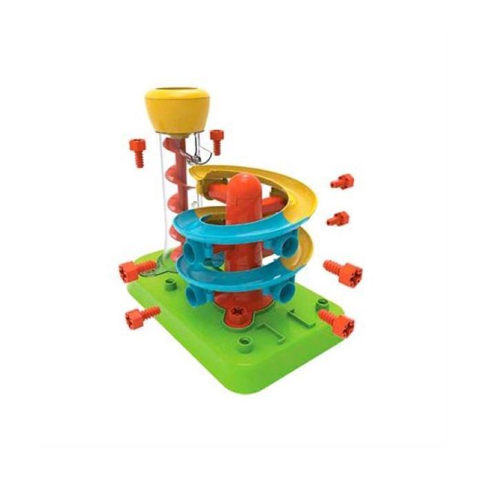 Развивающая игрушка EDU-Toys Горка-спираль с инструментами (JS022) изображение 4