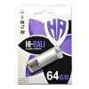 USB флеш накопитель Hi-Rali 64GB Rocket Series Silver USB 2.0 (HI-64GBVCSL)