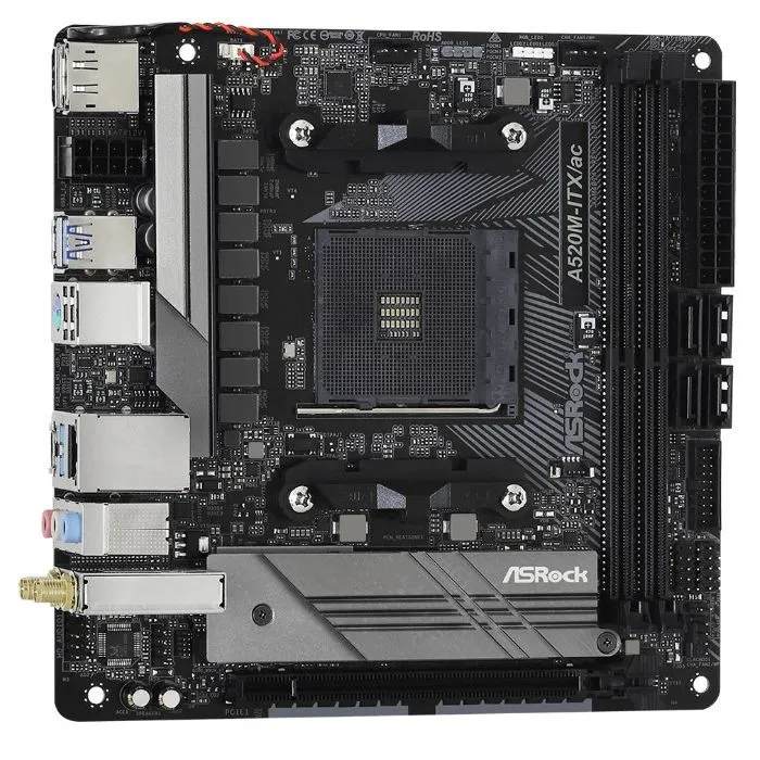 Материнская плата ASRock A520M-ITX/AC изображение 4