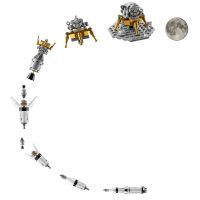 Конструктор LEGO Ideas Ракета NASA Аполлон Сатурн 5 (92176) изображение 7