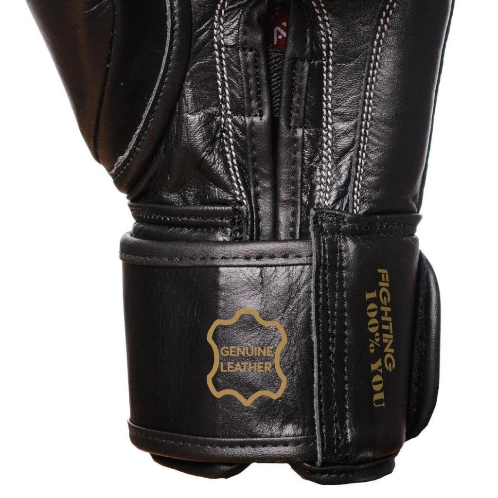 Боксерские перчатки PowerPlay 3014 12oz Black (PP_3014_12oz_Black) изображение 4