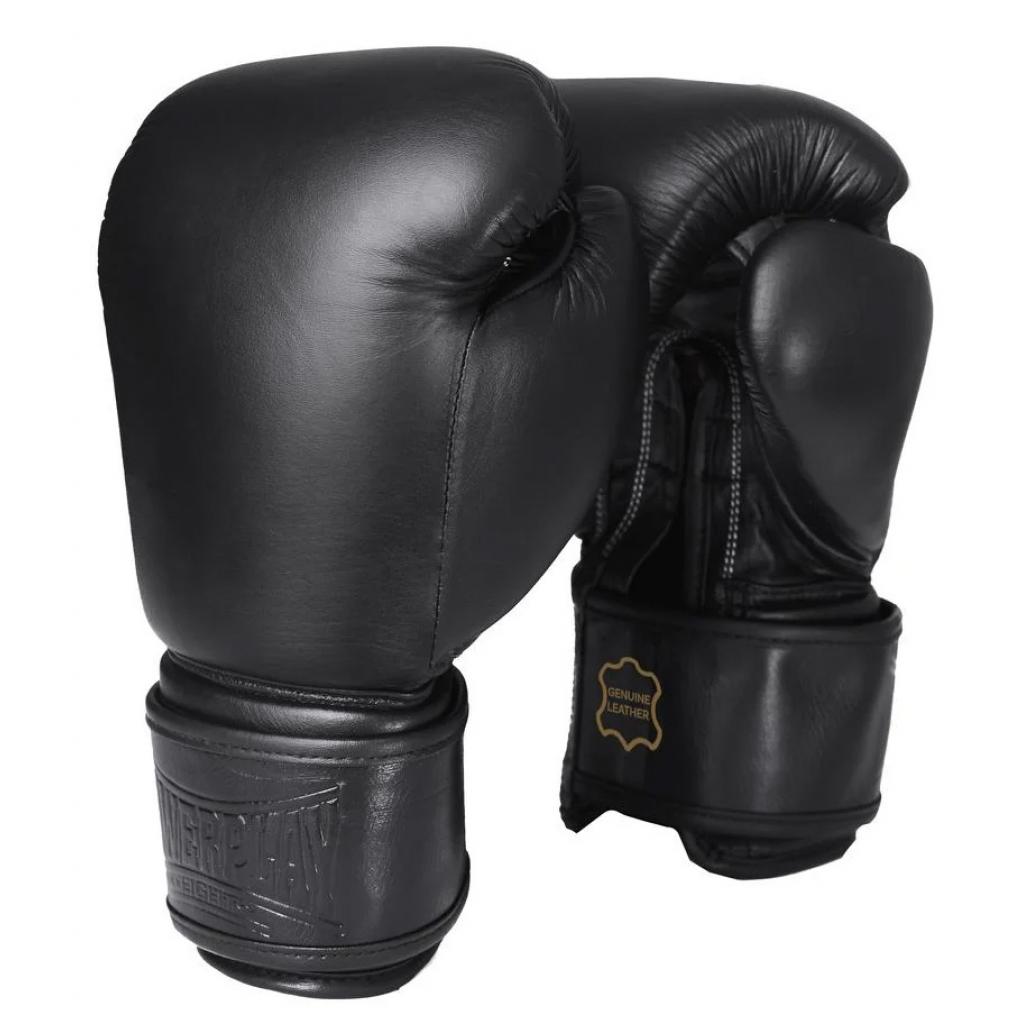 Боксерские перчатки PowerPlay 3014 12oz Black (PP_3014_12oz_Black) изображение 8