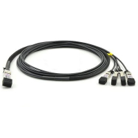 Photos - Ethernet Cable Alistar Оптичний патчкорд  QSFP to 4*SFP+ 40G Directly-attached Copper Cabl 