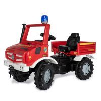 Веломобиль Rolly Toys Пожежна машина rollyUnimog Fire червона (038220)
