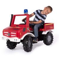 Веломобиль Rolly Toys Пожежна машина rollyUnimog Fire червона (038220) изображение 7