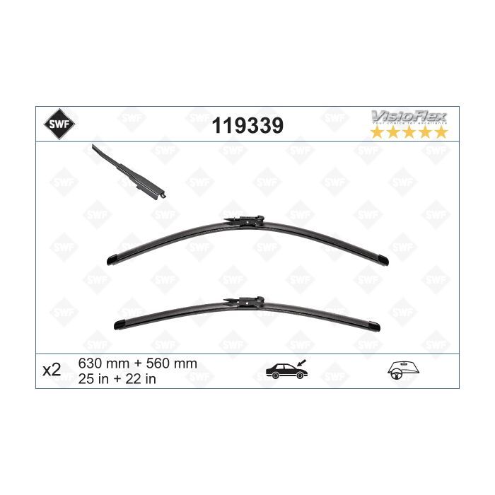 Щетка стеклоочистителя SWF 119339