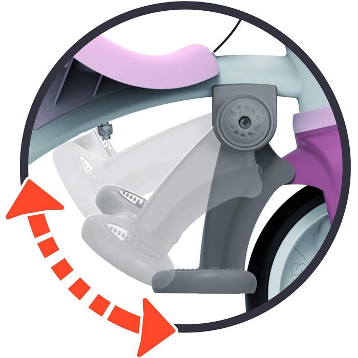 Дитячий велосипед Smoby Be Move Комфорт 3 в 1 блакитний (740414) зображення 8