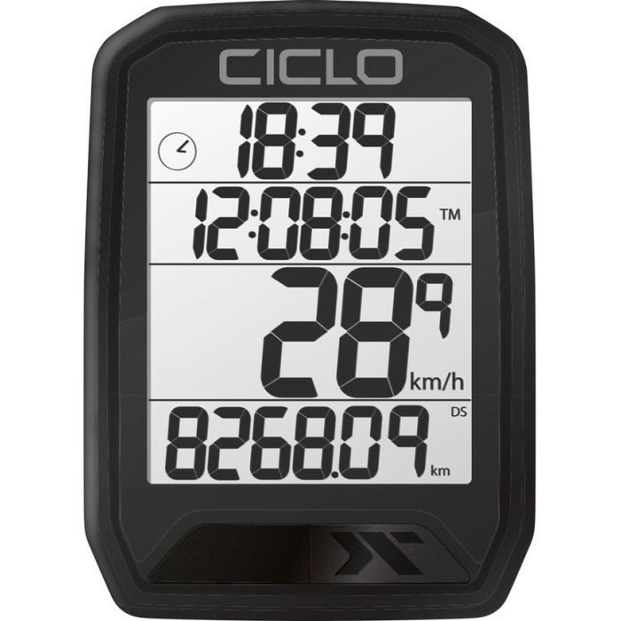 Велокомпьютер Ciclo Protos 113 Black (10151130)