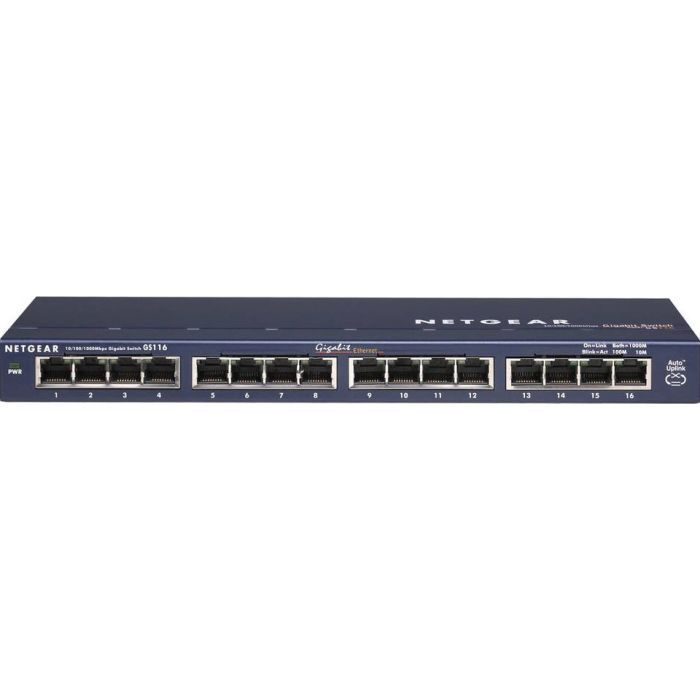Коммутатор сетевой Netgear GS116GE изображение 3