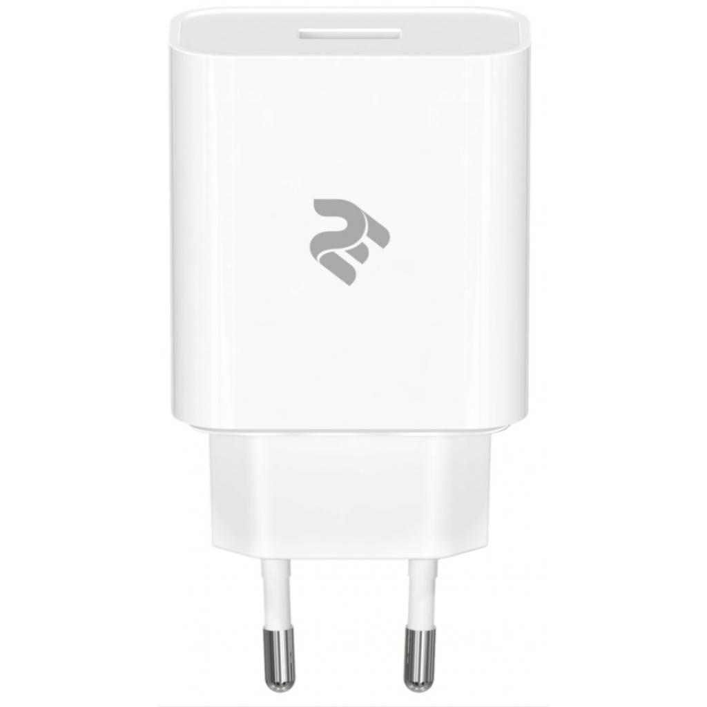 Зарядное устройство 2E USB Wall Charger QC3.0 DC5V/3A, Max 18W, white (2E-WC1USB18W-W) изображение 2
