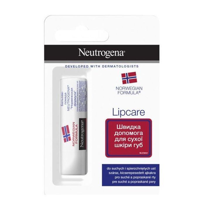 Гігієнічна помада Neutrogena Норвезька формула SPF 4 4.8 г (3574660271072)