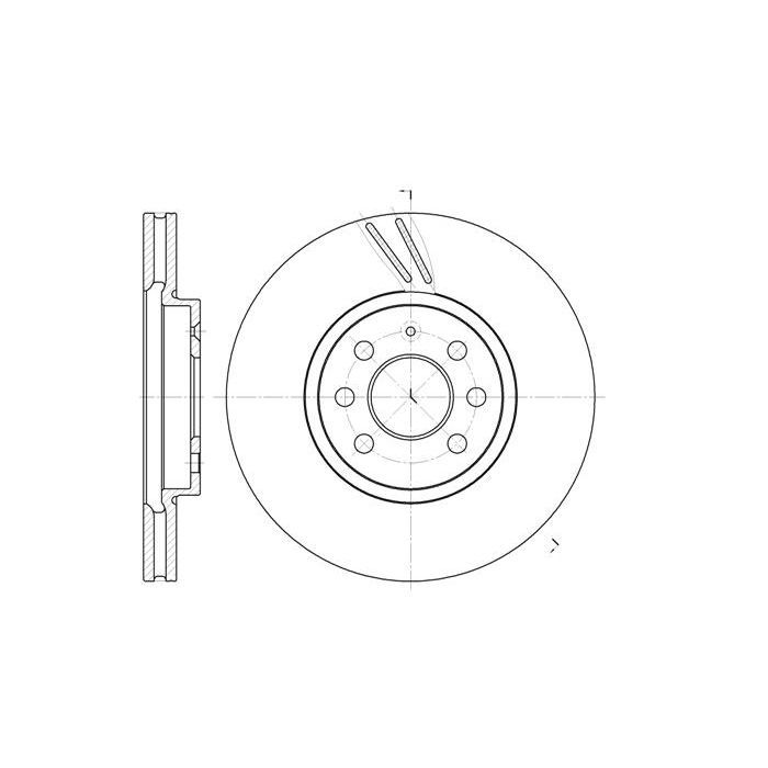 Тормозной диск REMSA 6684.10