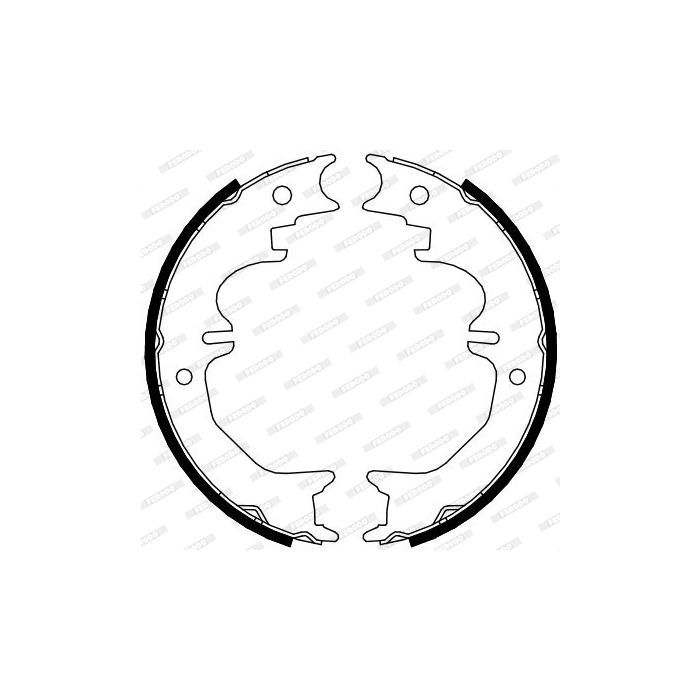 Гальмівні колодки FERODO FSB4120 зображення 2