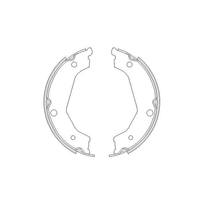 Гальмівні колодки REMSA 4732.00