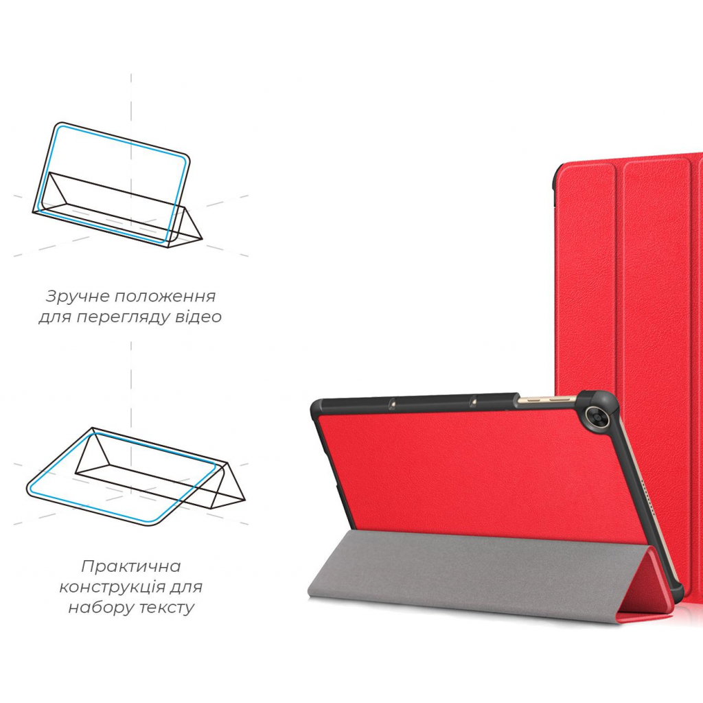 Чехол для планшета Armorstandart Smart Case Huawei MatePad T10s Red (ARM58596) изображение 4