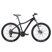 Велосипед Leon 27,5" XC-LADY рама-16,5" 2021 Anthracite/Purple (OPS-LN-27.5-085)